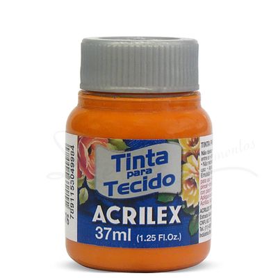 Tinta-para-Tecido-Fosca-37ml-Acrilex-576-Cenoura-3230