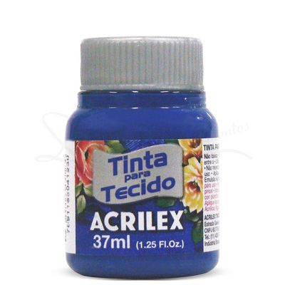 Tinta-para-Tecido-Fosca-37ml-Acrilex-502-Azul-Cobalto-3213