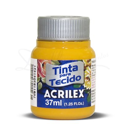 Tinta-para-Tecido-Fosca-37ml-Acrilex-536-Amarelo-de-Cadmio-3222