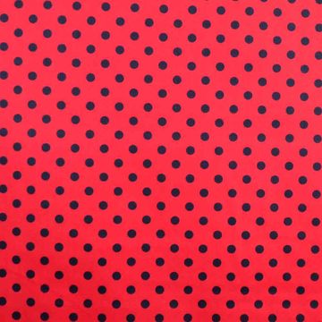 Tecido-Tricoline-Estampado-Poa-Grande-Fundo-Vermelho Tecido-Tricoline-Estampado-Poa-Grande-Fundo-Vermelho