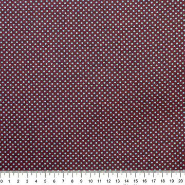 Tecido-Tricoline-Estampado-Poa-Azul-Fun Tecido-Tricoline-Estampado-Poa-Azul-Fun