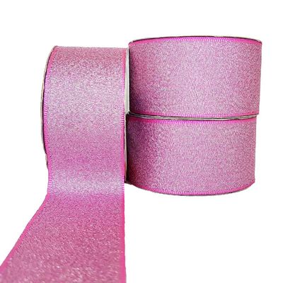Fita-de-Cetim-Lurex-38mm-n-9-Cinderela-Rosa-Chiclete