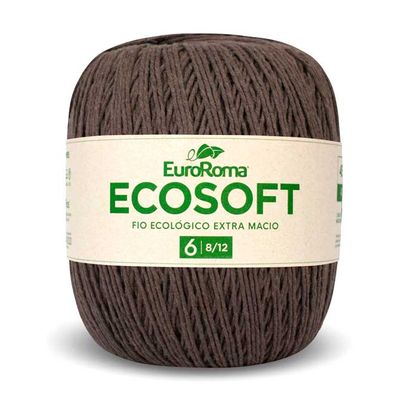 Barbante-Ecosoft-Euroroma-Cor-1100-Marron
