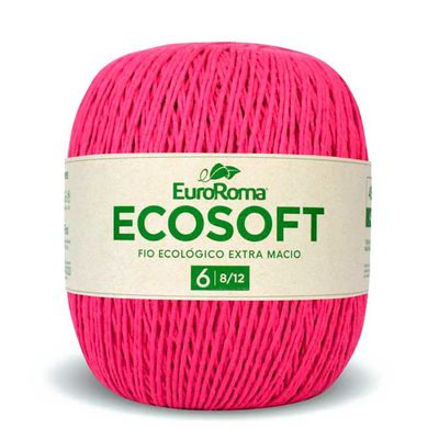 Barbante-Ecosoft-Euroroma-Cor-550-Pink