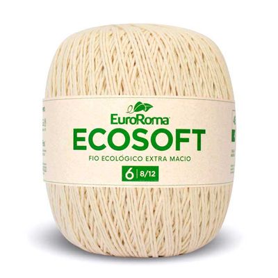 Barbante-Ecosoft-Euroroma-Cor100-cru