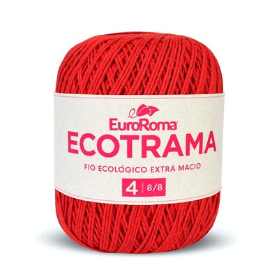 Barbante-Ecotrama-EuroRoma-200g--Cor-1000-Vermelho