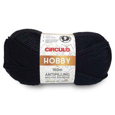 La-Hobby-Circulo-100g-940-Preto-Della-Aviamentos