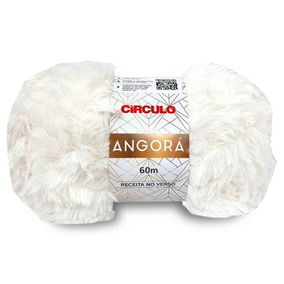 La-Angora-Circulo-100g-Cor-8001-Branco-Della-Aviamentos