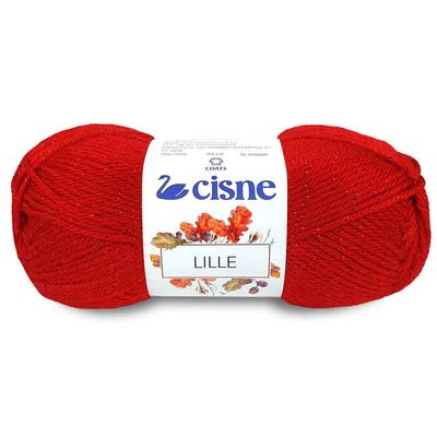 La-Lille-Cisne-Cor-46-Vermelho-Della-Aviamentos
