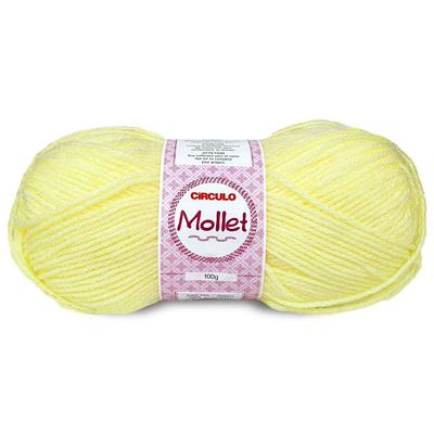 La-Fio-Mollet-Circulo-100g-Cor-325-Amarelo-Claro-Della-Aviamentos