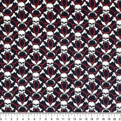 Tecido-Tricoline-Digital-Caveira-Piratas-Della-Aviamentos.