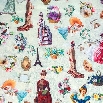 Tecido-Tricoline-Digital-Paris-Colonial-Della-Aviamentos Tecido-Tricoline-Digital-Paris-Colonial-Della-Aviamentos