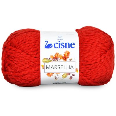 La-Marselha-Cisne-100g-Cor-0335-Vermelho-Della-Aviamentos