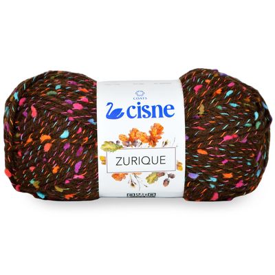 La-Zurique-Cisne-100g-Cor-380-Mescla-Marrom-Della-Aviamentos