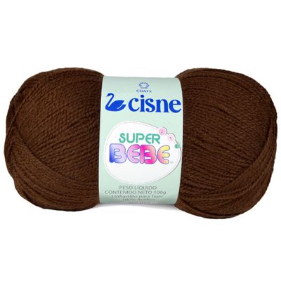 La-Super-Bebe-Cisne-100g-Cor-885-Marrom-Della-Aviamentos