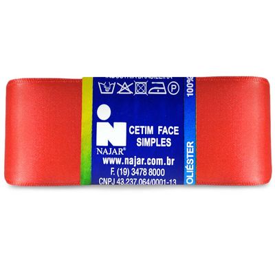 Fita-de-Cetim-Najar-nº-09-38-mm-Pacote-de-10-metros-Cor-57-Vermelho-Papaia-Della-Aviamentos