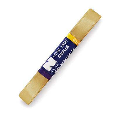 Fita-de-Cetim-Najar-nº-02-10-mm-Pacote-de-10-metros-Cor-74-Dourado-Claro-Della-Aviamentos