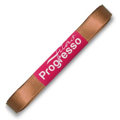 Fita-de-Cetim-Progresso-nº-02-10-mm-Pacote-de-10-metros-Cor-391-Marrom-Brown-Della-Aviamentos