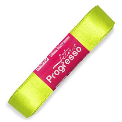 Fita-de-Cetim-Progresso-nº-05-22-mm-Pacote-de-10-metros-Cor-280-Verde-Citrico-Flo-Lime-Della-Aviamentos