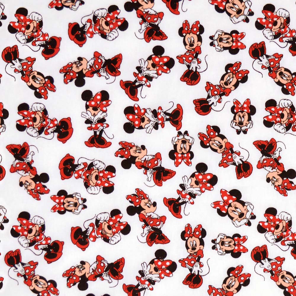 Tecido-Tricoline-Estampado-Colecao-Disney-Minnie-Mouse-Fundo-Branco-Della-Aviamentos.