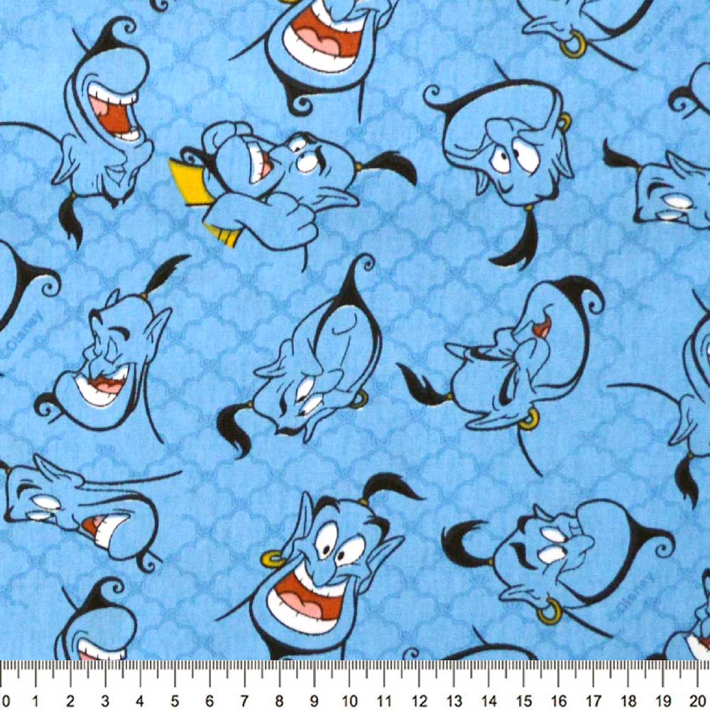 Tecido-Tricoline-Estampado-Colecao-Aladin-Genio-Fundo-Azul-Della-Aviamentos-8710