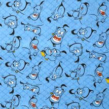 Tecido-Tricoline-Estampado-Colecao-Aladin-Genio-Fundo-Azul-Della-Aviamentos.