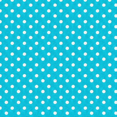 Tecido-Tricoline-Estampado-Poa-Grande-Branco-Fundo-Azul-Della-Aviamentos.