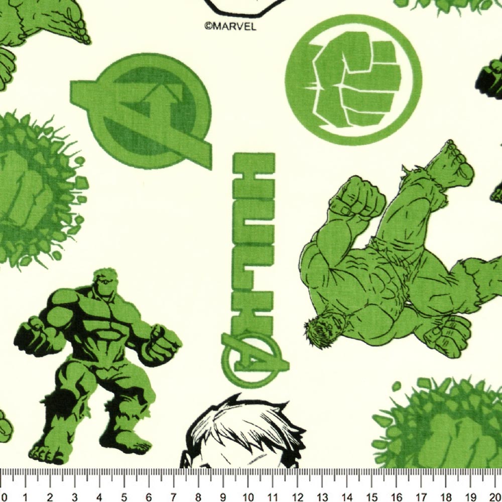 Tecido-Tricoline-Colecao-Marvel-Hulk-Fundo-Bege-Della-Aviamentos-9062