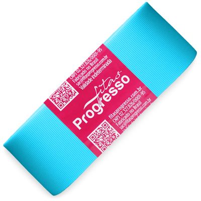 Fita-de-Gorgurao-Progresso-nº-09-38-mm-Pacote-de-10-metros-Cor-1390-Azul-Medio-Vivid-Blue-Della-Aviamentos