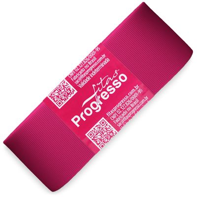 Fita-de-Gorgurao-Progresso-nº-09-38-mm-Pacote-de-10-metros-Cor-303-Pink-Fuschia-Della-Aviamentos
