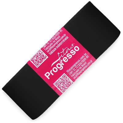 Fita-de-Gorgurao-Progresso-nº-09-38-mm-Pacote-de-10-metros-Cor-219-Preto-Black-Della-Aviamentos