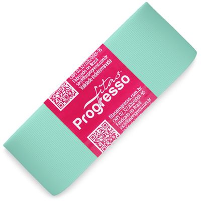 Fita-de-Gorgurao-Progresso-nº-09-38-mm-Pacote-de-10-metros-Cor-247-Azul-Tiffany-Tifanny-Blue-Della-Aviamentos
