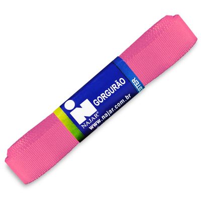 Fita-de-Gorgurao-Najar-nº-03-15-mm-Pacote-de-10-metros-Cor-78-Rosa-Chicletes-Della-Aviamentos