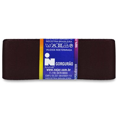 Fita-de-Gorgurao-Najar-nº-09-40-mm-Pacote-de-10-metros-Cor-34-Marrom-Cafe-Della-Aviamentos