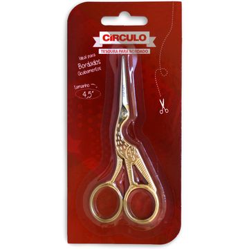 Tesoura-para-Bordar-Passarinho-Circulo-115-cm-Della-Aviamentos Tesoura-para-Bordar-Passarinho-Circulo-115-cm-Della-Aviamentos