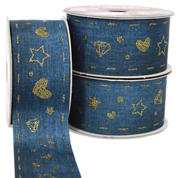 Fita-de-Gorgurao-Decorada-Progresso-38-mm-Rolo-de-10-metros-Cor-2-Coracao-e-Estrela-Capa-Della-Aviamentos Fita-de-Gorgurao-Decorada-Progresso-38-mm-Rolo-de-10-metros-Cor-2-Coracao-e-Estrela-Capa-Della-Aviamentos