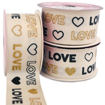 Fita-de-Gorgurao-Decorada-Progresso-38-mm-Rolo-de-10-metros-Cor-18-Love-Com-Gliter-Capa-Della-Aviamentos Fita-de-Gorgurao-Decorada-Progresso-38-mm-Rolo-de-10-metros-Cor-18-Love-Com-Gliter-Capa-Della-Aviamentos