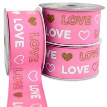 Fita-de-Gorgurao-Decorada-Progresso-38-mm-Rolo-de-10-metros-Cor-19-Love-Com-Gliter-Capa-Della-Aviamentos