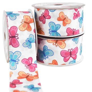 Fita-de-Gorgurao-Decorada-Progresso-38-mm-Rolo-de-10-metros-Cor-63-Borboletas-Capa-Della-Aviamentos Fita-de-Gorgurao-Decorada-Progresso-38-mm-Rolo-de-10-metros-Cor-63-Borboletas-Capa-Della-Aviamentos
