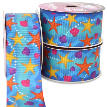 Fita-de-Gorgurao-Decorada-Progresso-38-mm-Rolo-de-10-metros-Cor-79-Estrelas-do-Mar-Capa-Della-Aviamentos Fita-de-Gorgurao-Decorada-Progresso-38-mm-Rolo-de-10-metros-Cor-79-Estrelas-do-Mar-Capa-Della-Aviamentos