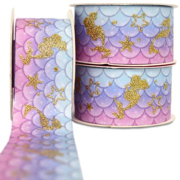 Fita-de-Gorgurao-Decorada-Progresso-38-mm-Rolo-de-10-metros-Cor-5-Sereia-Tye-Dye-Com-Gliter-Capa-Della-Aviamentos Fita-de-Gorgurao-Decorada-Progresso-38-mm-Rolo-de-10-metros-Cor-5-Sereia-Tye-Dye-Com-Gliter-Capa-Della-Aviamentos