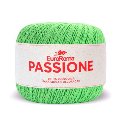 Linha-Passione-EuroRoma-150g-400m-801-Verde-Limao-Della-Aviamentos