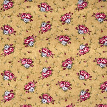 Tecido-Tricoline-Floral-Marilyn-Monroe-Fundo-Bege-9187 Tecido-Tricoline-Floral-Marilyn-Monroe-Fundo-Bege-9187