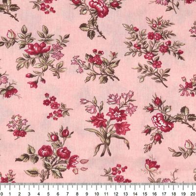 Tecido-Tricoline-Floral-Elizabeth-Taylor-Fundo-Rosa