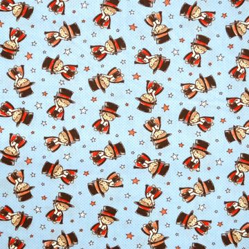 Tecido-Tricoline-Infantil-Magic-Fundo-Azul-9207 Tecido-Tricoline-Infantil-Magic-Fundo-Azul-9207