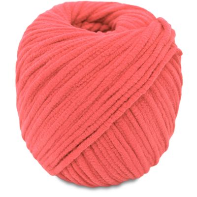 Linha-AmiguLove-Pelucia-Cisne-90-m-Cor-35-Coral-Della-Aviamentos