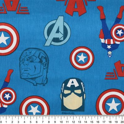 Tecido-Tricoline-Colecao-Marvel-Capitao-America-Della-Aviamentos