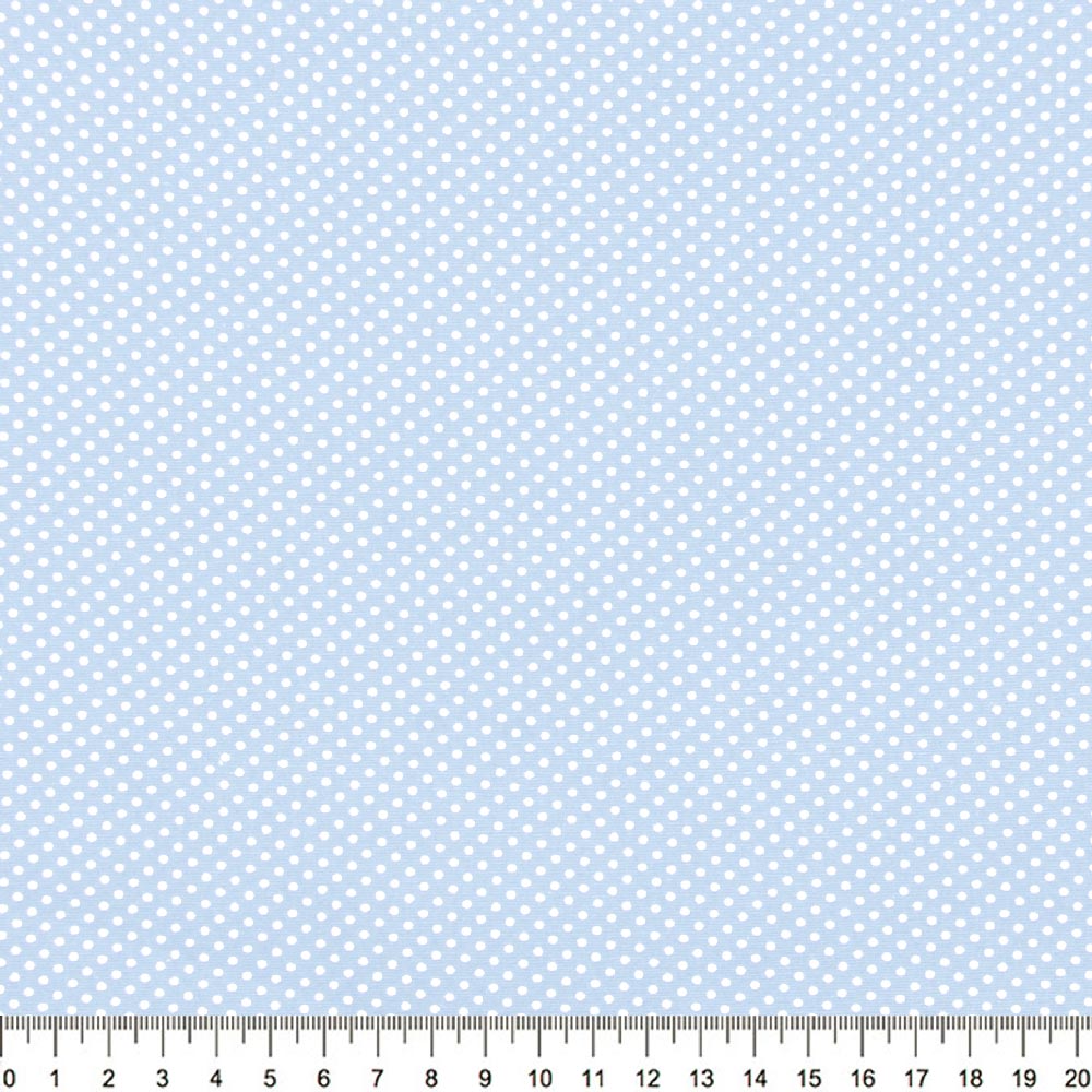 Tecido-Tricoline-Estampado-Poa-Pequeno-Branco-Fundo-Azul-Della-Aviamentos-9052
