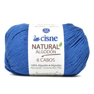 Linha-Natural-Algodon-Cisne-com-6-Cabos-100g-Cor-142-Azul-Escuro-Della-Aviamentos