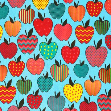 Tecido-Tricoline-Maca-Grande-Fundo-Azul-Della-Aviamentos-9499 Tecido-Tricoline-Maca-Grande-Fundo-Azul-Della-Aviamentos-9499